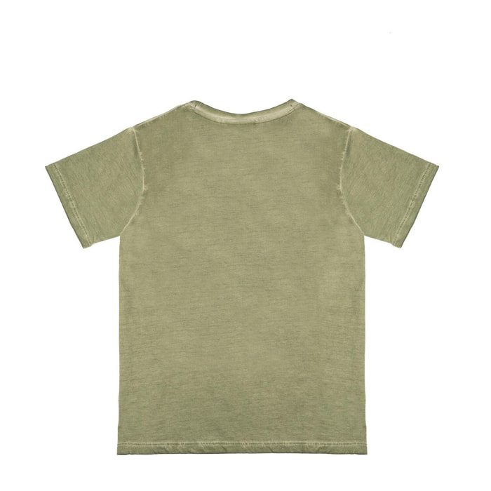 T-shirt da bambino a manica corta Leone 1947 Color Block