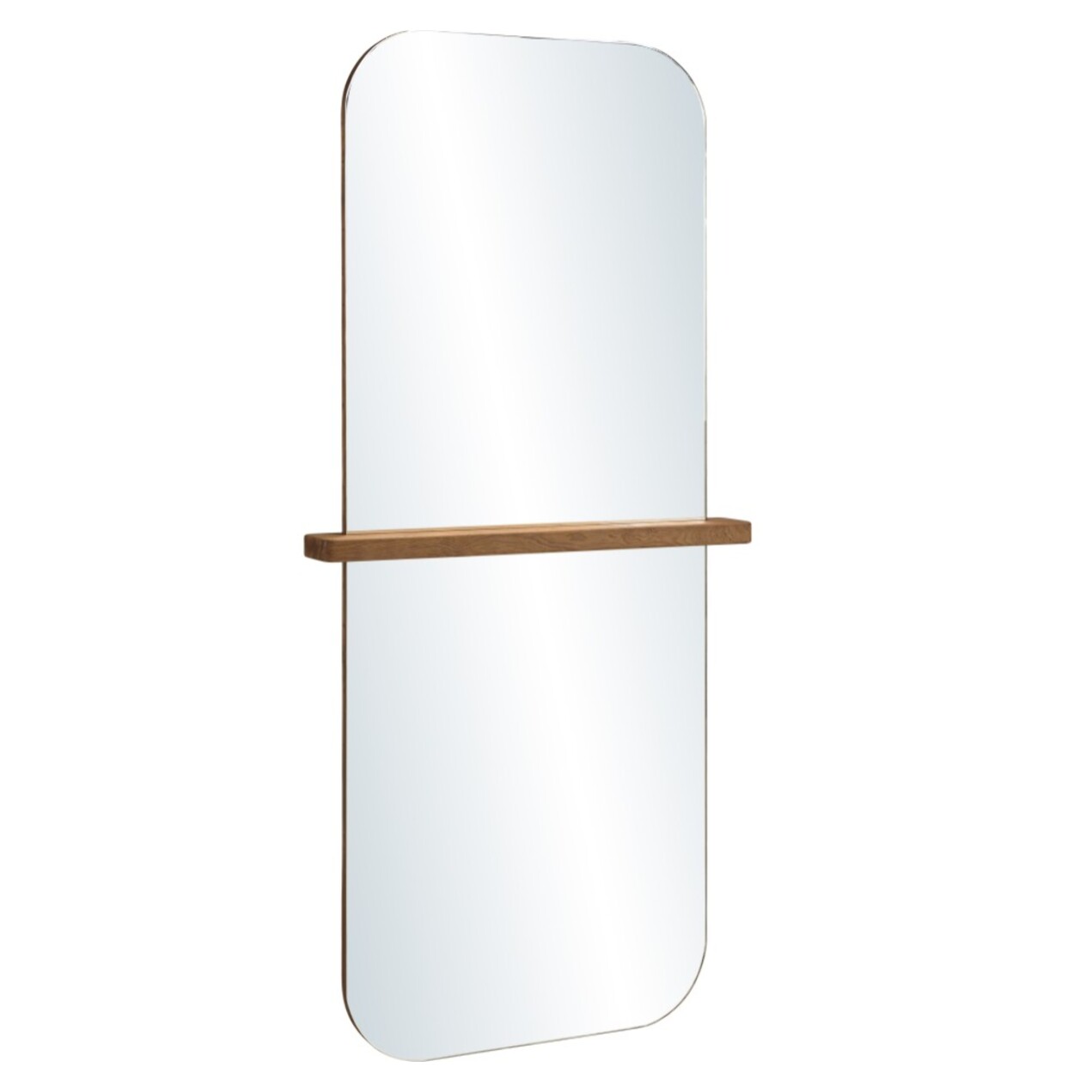 SIXTINE - Miroir 83x180cm en bois de teck recyclé