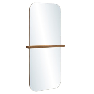SIXTINE - Miroir 83x180cm en bois de teck recyclé