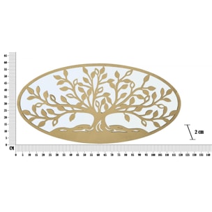 PANNELLO ALBERO DELLA VITA MIRROR CHARME 1921 DORATO