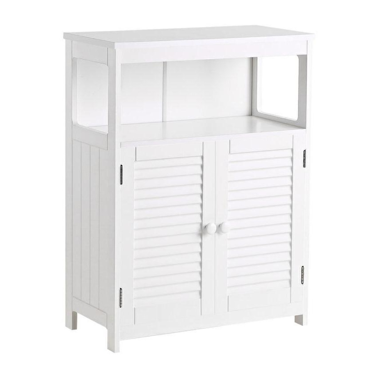 Mobiletto da bagno 30X60X80 bianco - Amanda