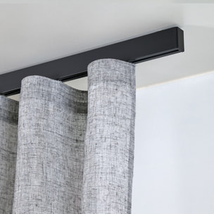 Cortina de cinta LINUM XXL Gris