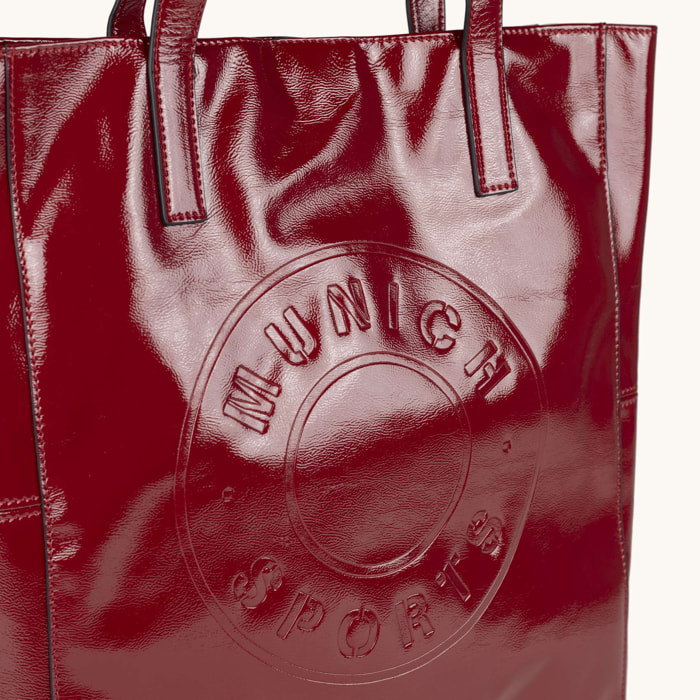 MH FW25 SHOPPER C/RED