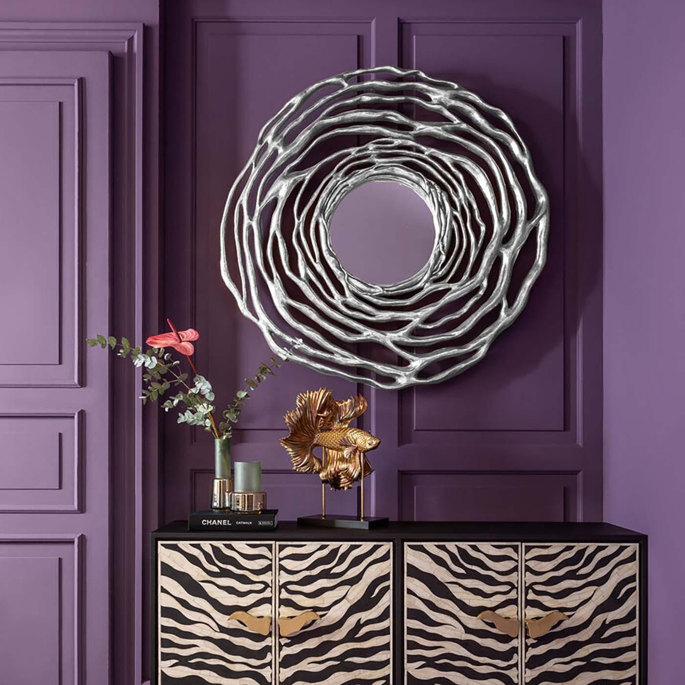 Miroir Twiggy 121cm argenté Kare Design