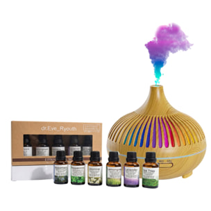 Difusor de aromaterapia y set de aceites