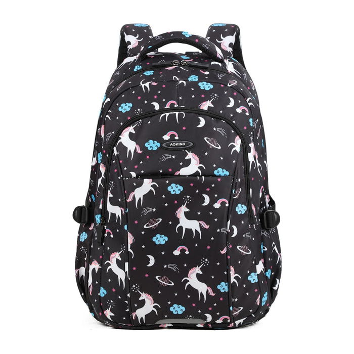 Zaino unisex modello Astrale - Poliestere vegano - 32.0 x 15.0 x 43.0 cm
