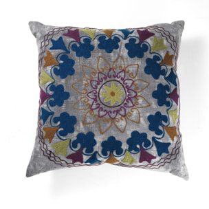 Tomasucci Coussin YARA GRIS FONCÉ Multicolore