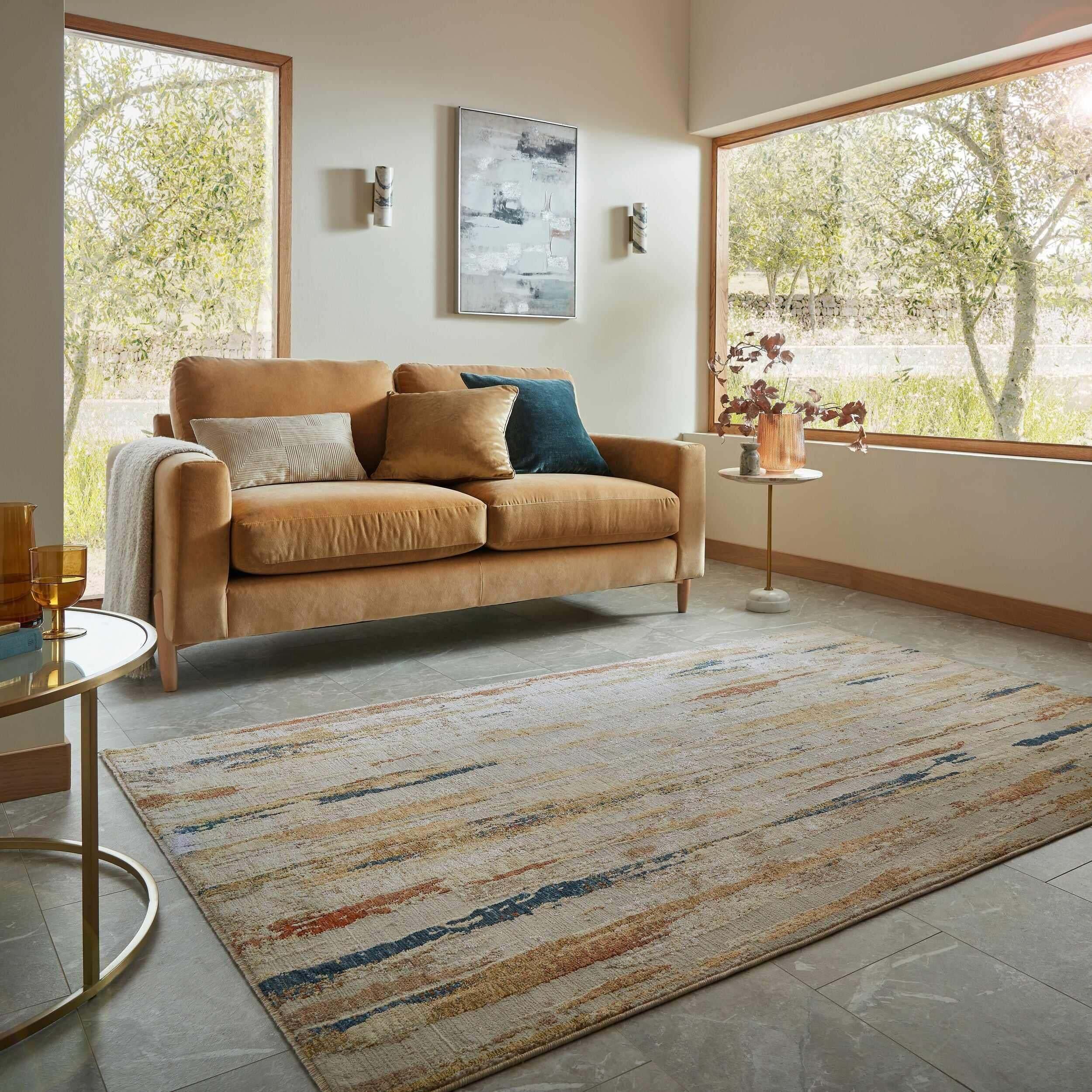 Tapis abstrait DERIVA