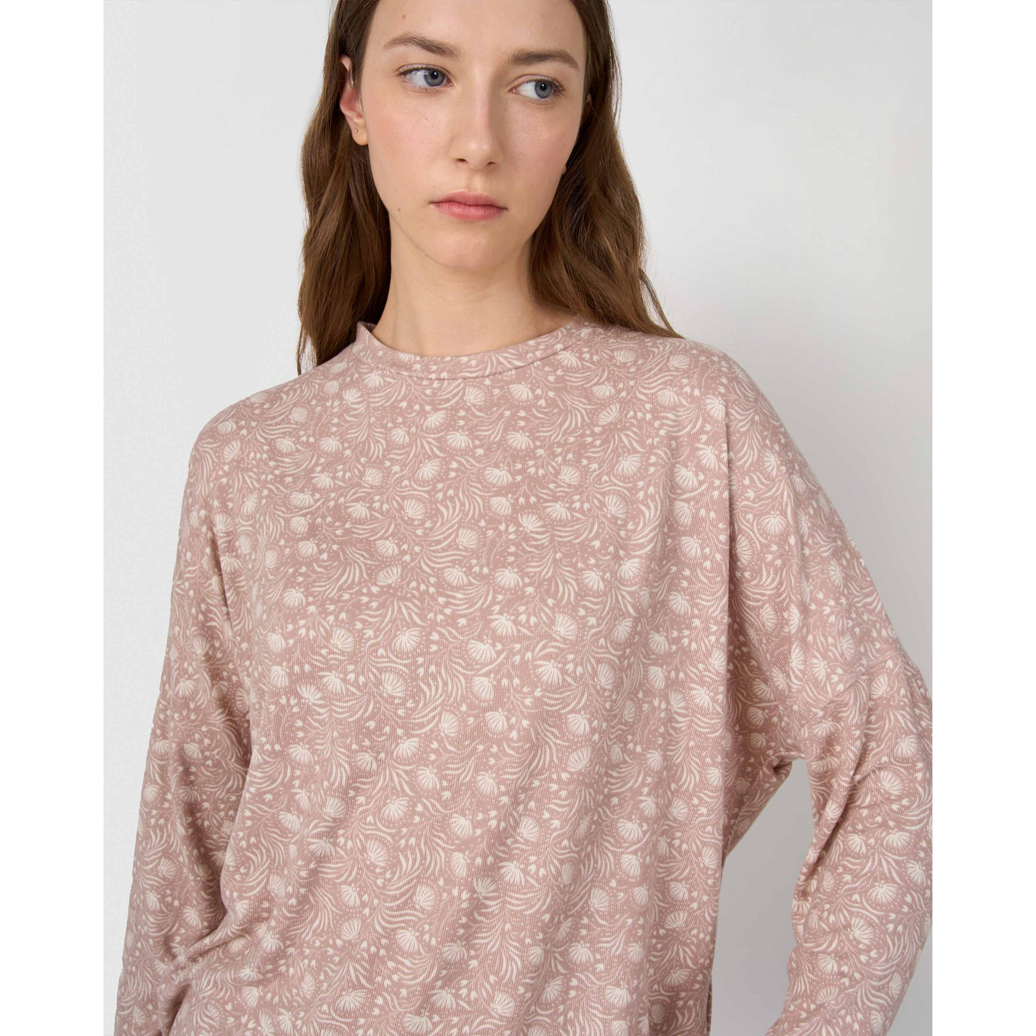 Pijama largo secret dusty rosa