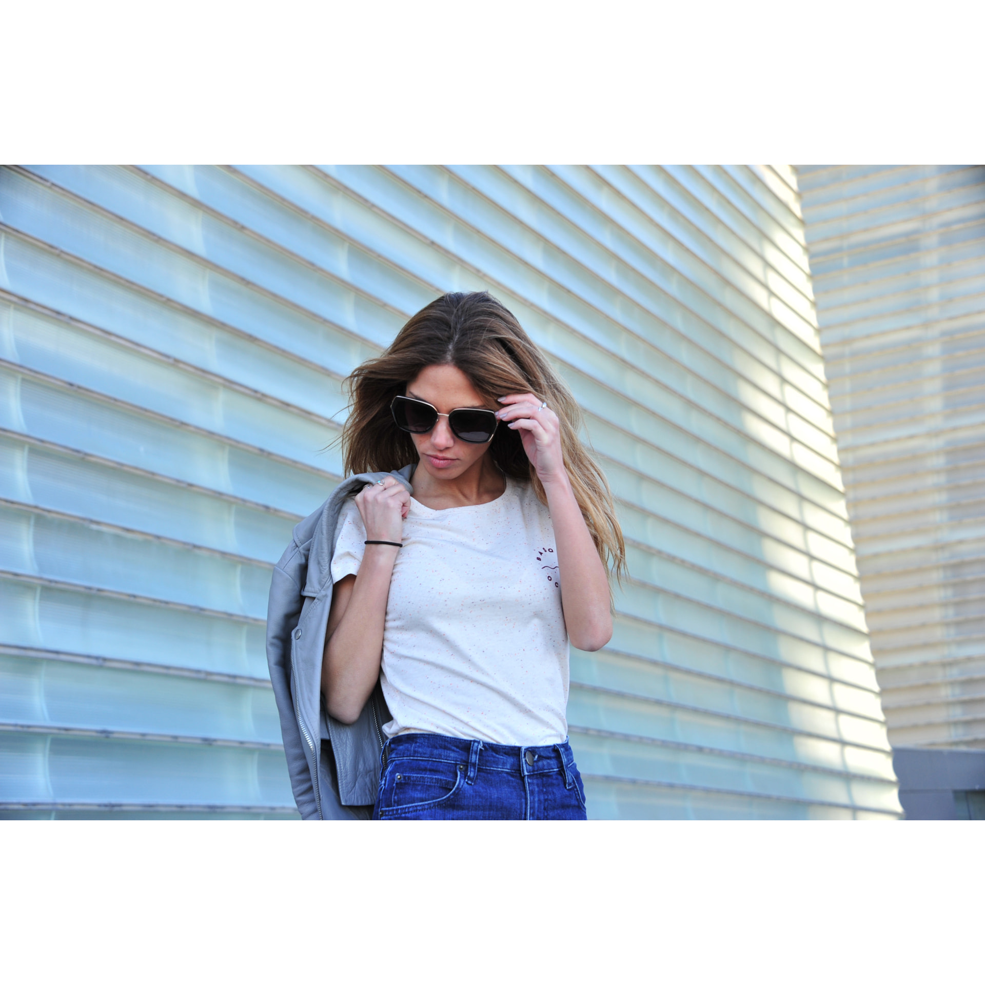 Gafas de sol OCEAN VANCOUVER - Negro brillante y ahumado