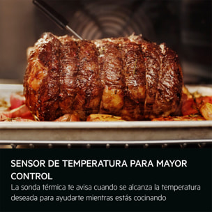 AEG Horno multifunción Serie 7000 MealAssist con Display CookSmart Touch 4,3 '', con WiFi TE8PB731AB