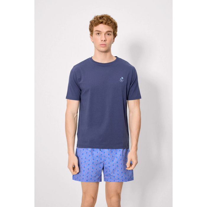 T-shirt a maniche corte Blu