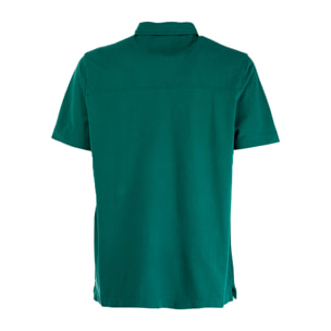 HUSKY polo uomo evergreen