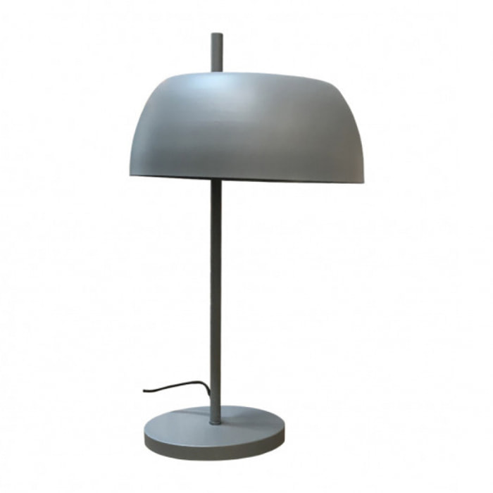 Lampe à poser en métal gris au design minimaliste - LOLLY 621