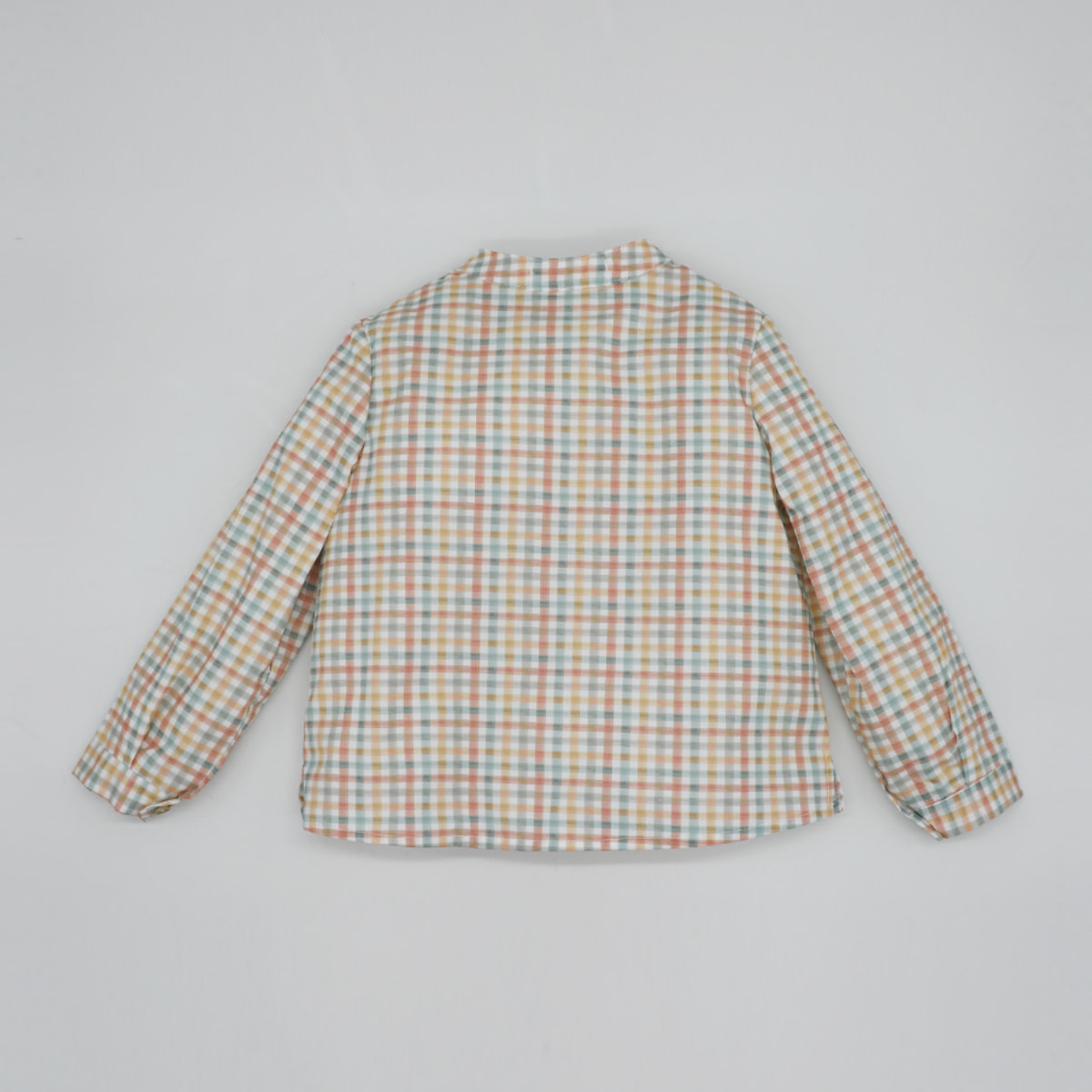 CAMISA CUADROS COLORES CON BOLSILLO