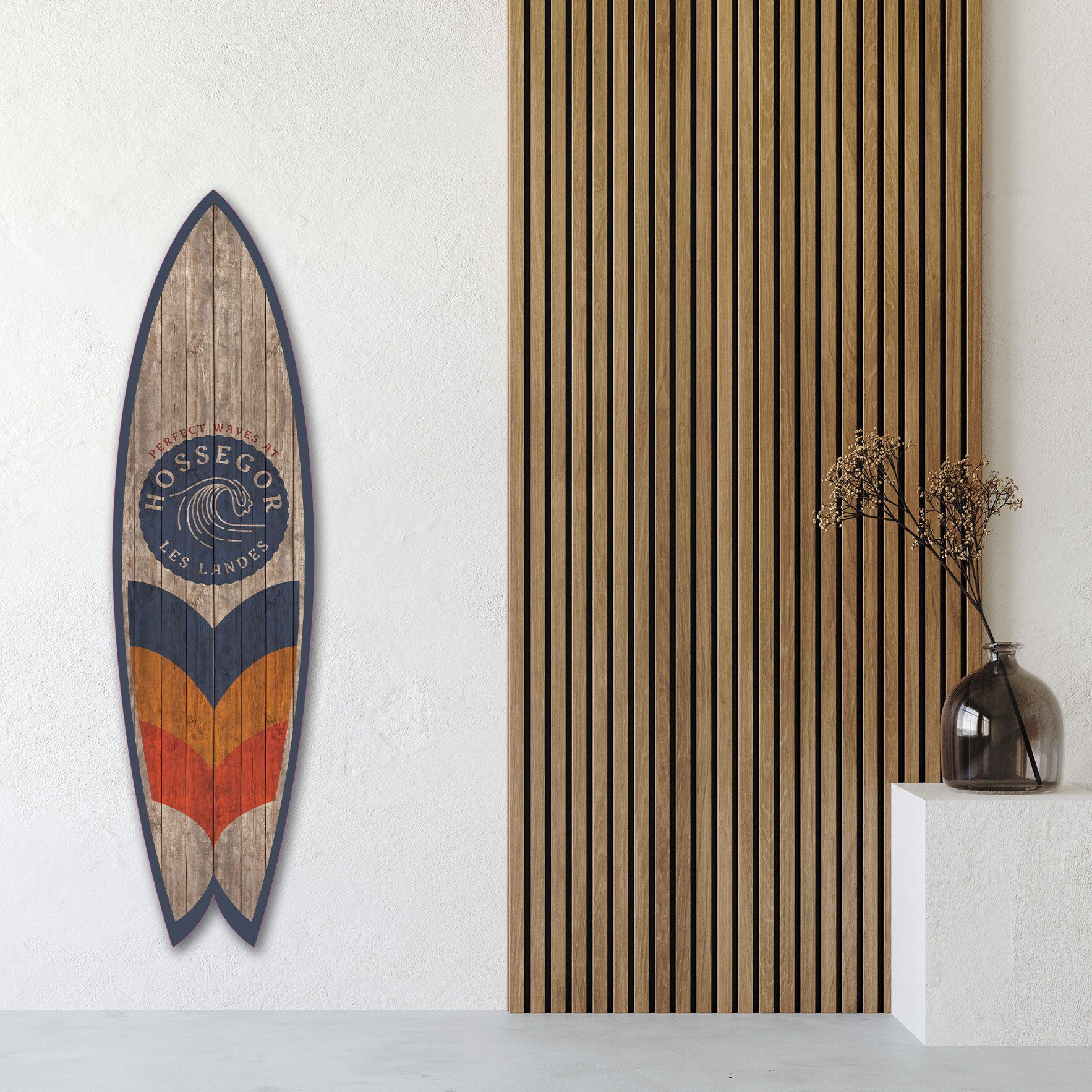 Planche de surf décorative hossegor Tableau alu Dibond