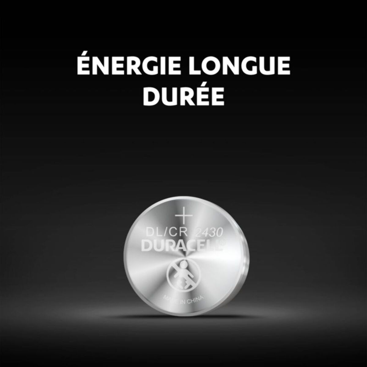 Pile DURACELL CR 2430 x2 3V Lithium