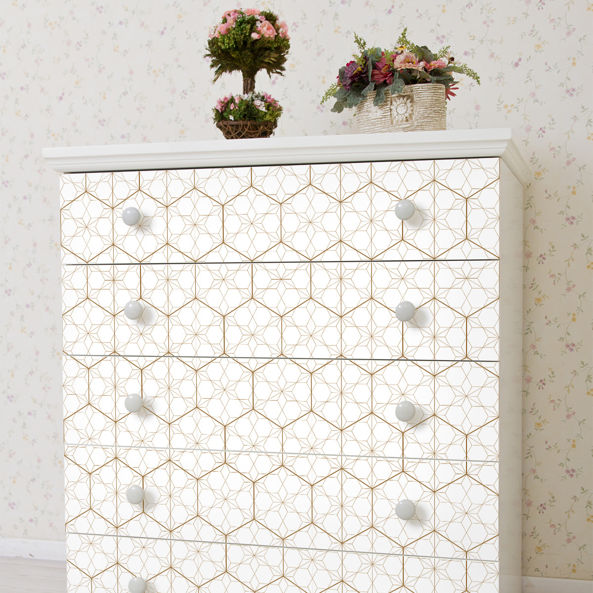 Sticker meuble scandinave pinja 60 x 90 cm