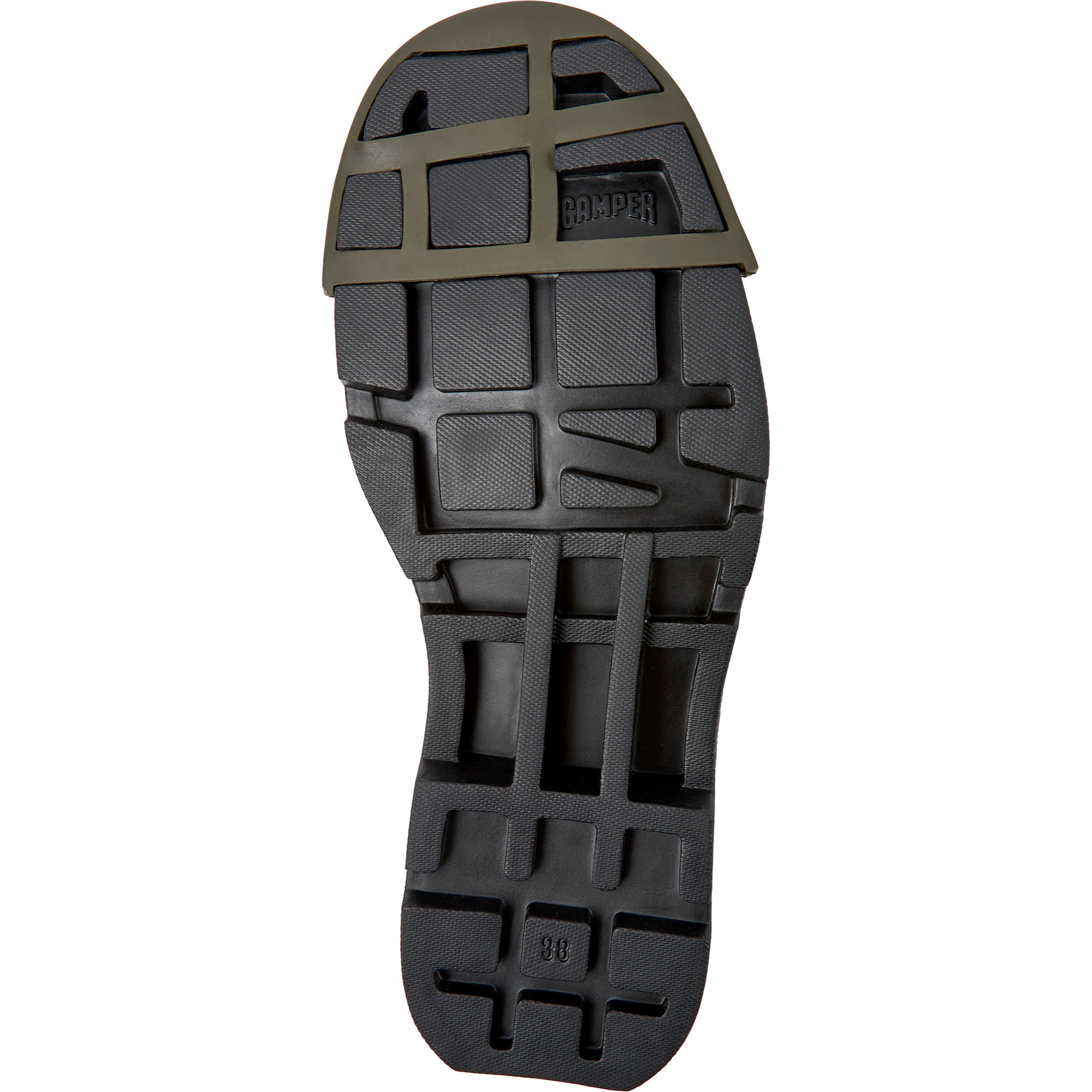 Zapatos de cordones - CAMPER Junction - Negro - Cuero liso