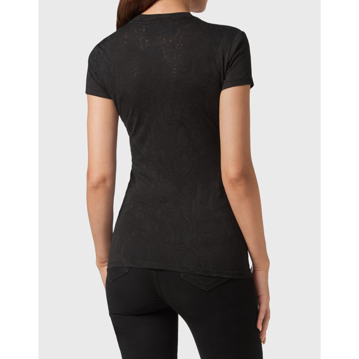 PHILIPP PLEIN Camiseta Cuello Redondo SKULL