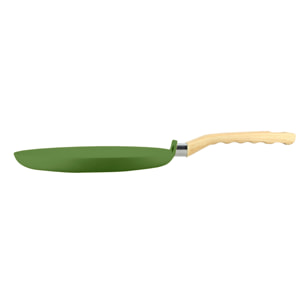 Crêpière en revêtement céramique 26cm vert - tous feux COLORAMA