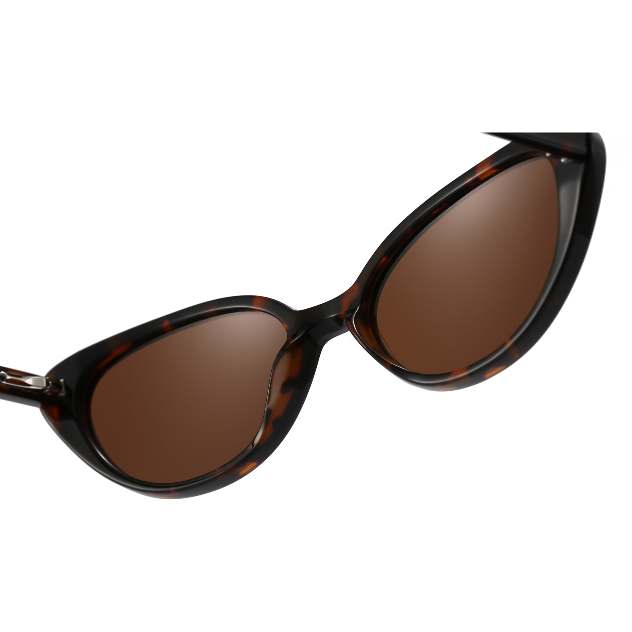 Gafas de sol OCEAN LA PLAGE PALOMBAGGIA - Negro brillante / Ahumada