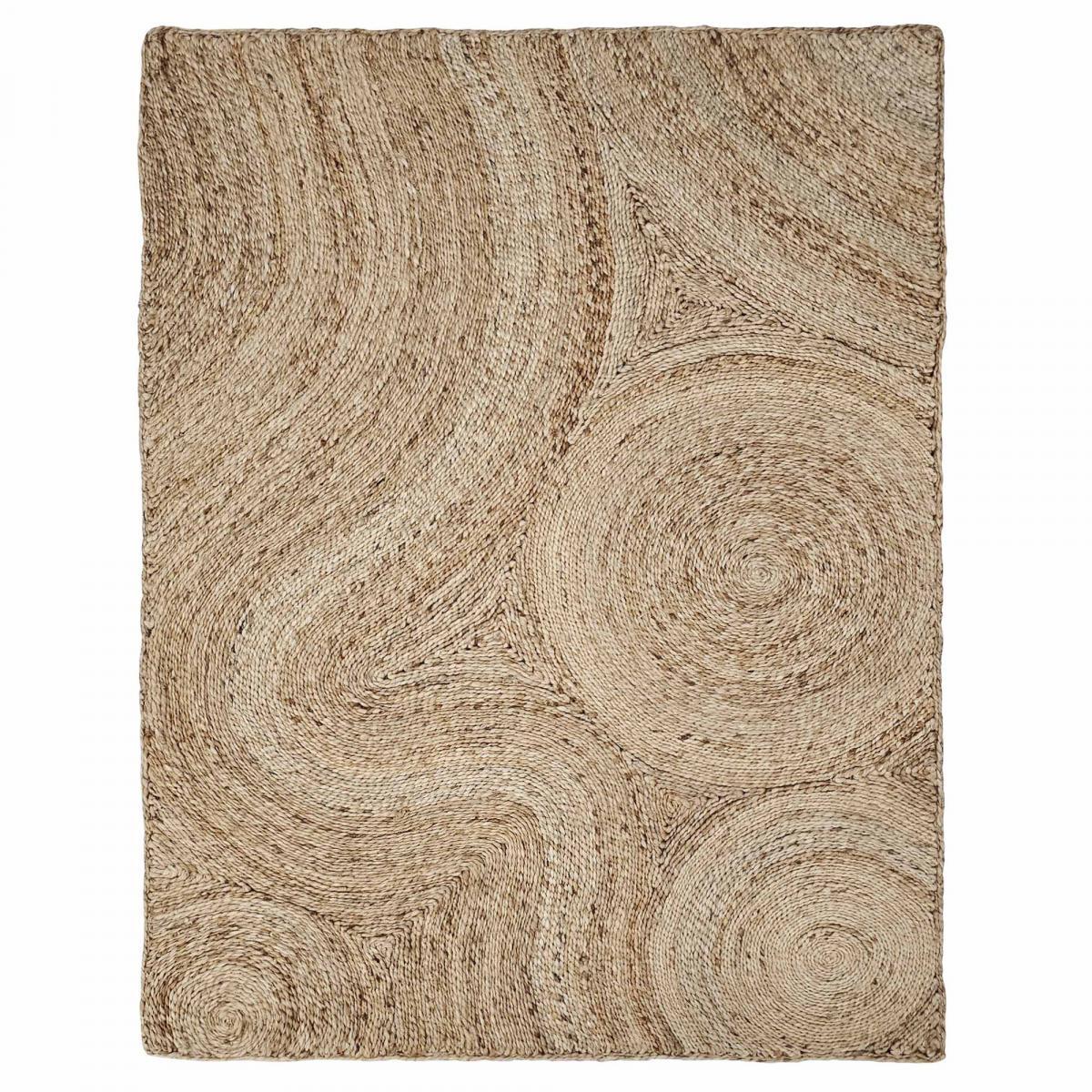 Tapis salon Motif Rond, Structure Relief, BAGI, Confort