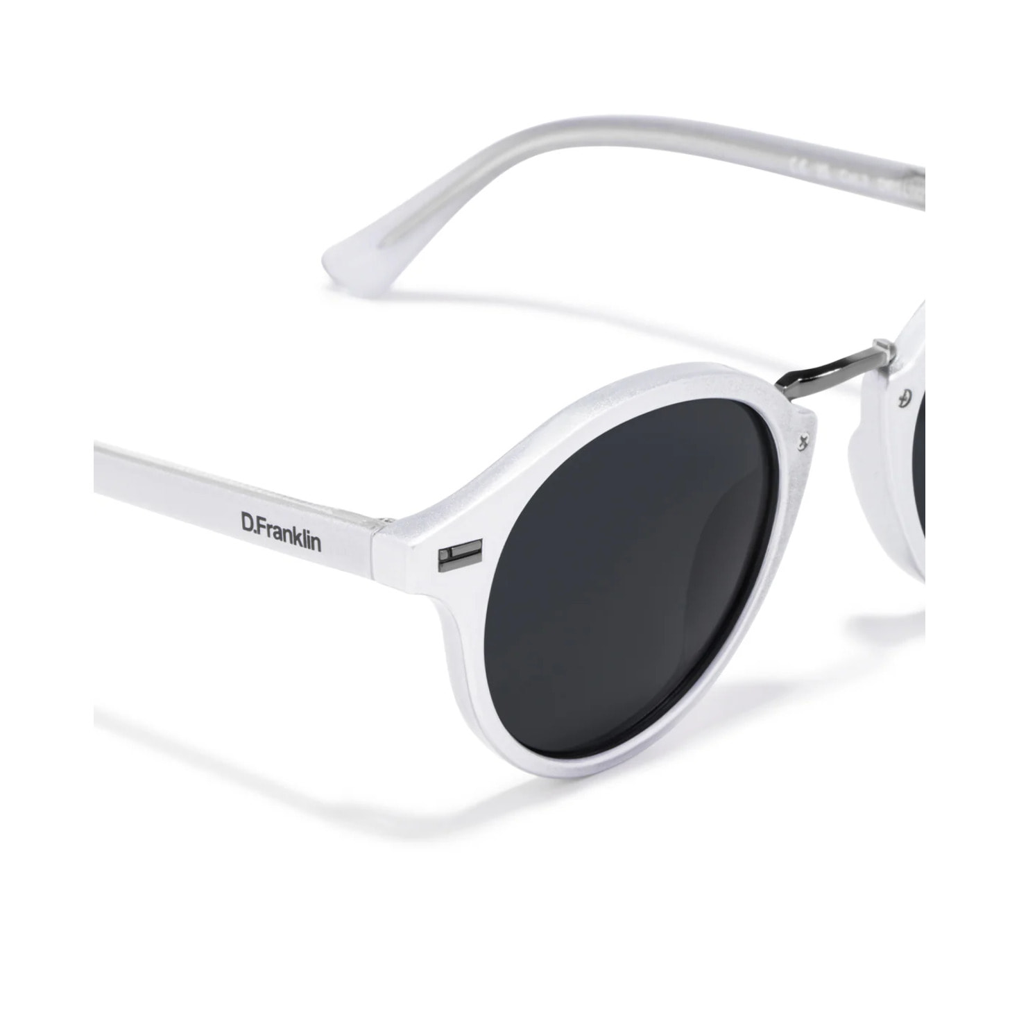 Gafas de Sol Roller Round V2 Met Silver / Smoke D.Franklin