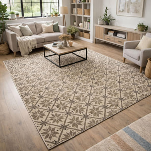 Tapis salon et chambre tissé PIDI