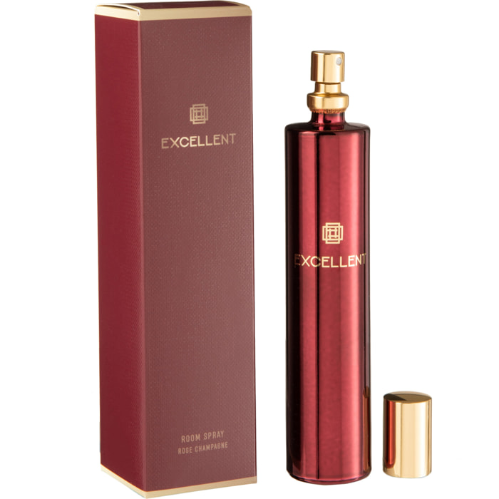 J-Line parfum de maison Excellent - Rose Champagne - verre - rouge