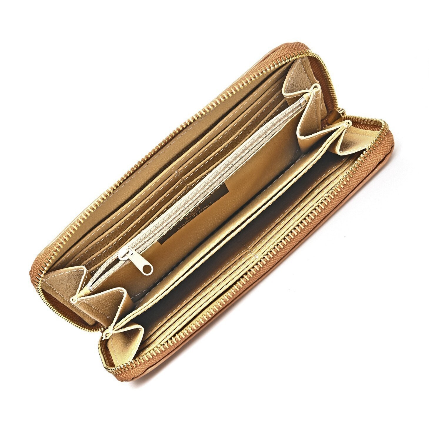 Portafoglio Anna Luchini Cammello