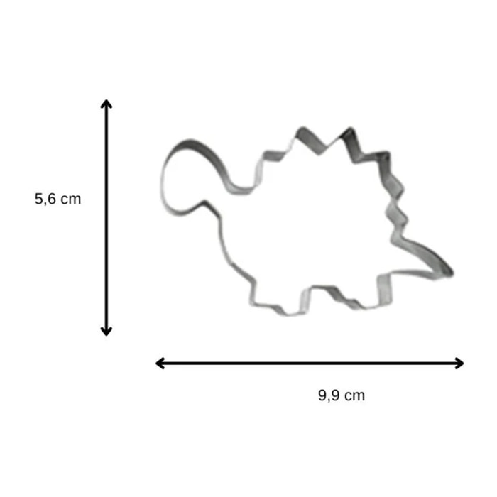 Set de 4 emporte-pièces dinosaure Zenker Emporte-pièces