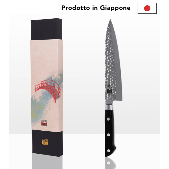 Coltello da chef "Gyuto" Hashi Tsuchime - lama: 20 cm