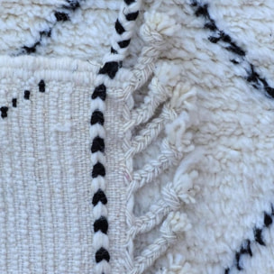 Authentique tapis berbère fait à la main en laine CAKE