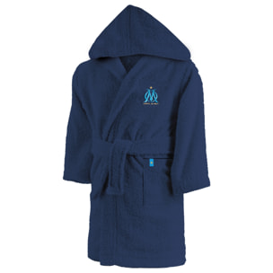 Peignoir enfant brodé 100% coton, OM RUBAN