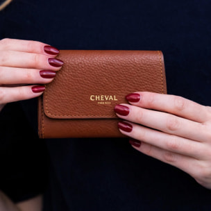 Portafoglio Cheval Firenze Cosmo Mini Cuoio