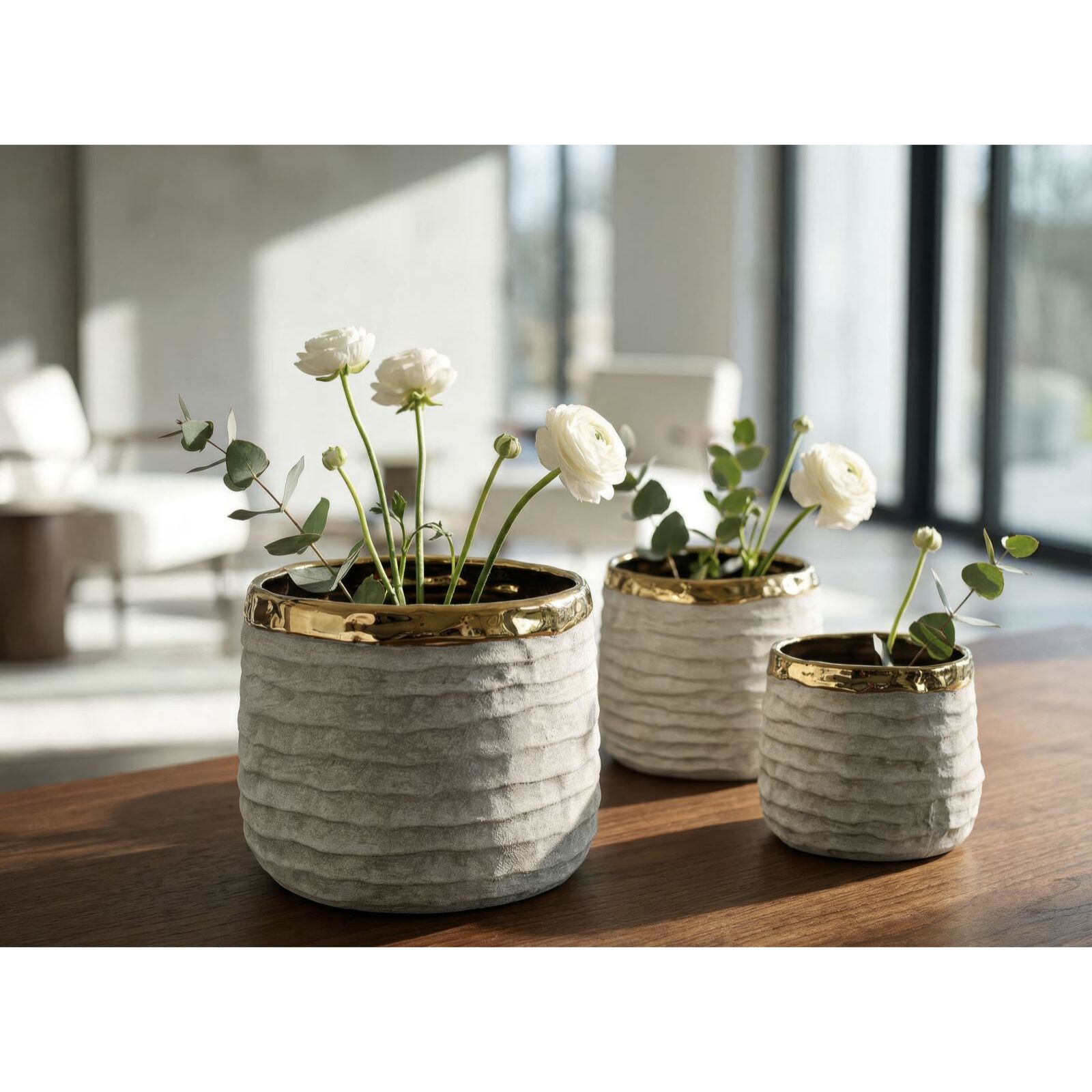 CACHEPOT LIMA ALTI TRIS CM Ø 23X17,5-18,5X15-15X12,5