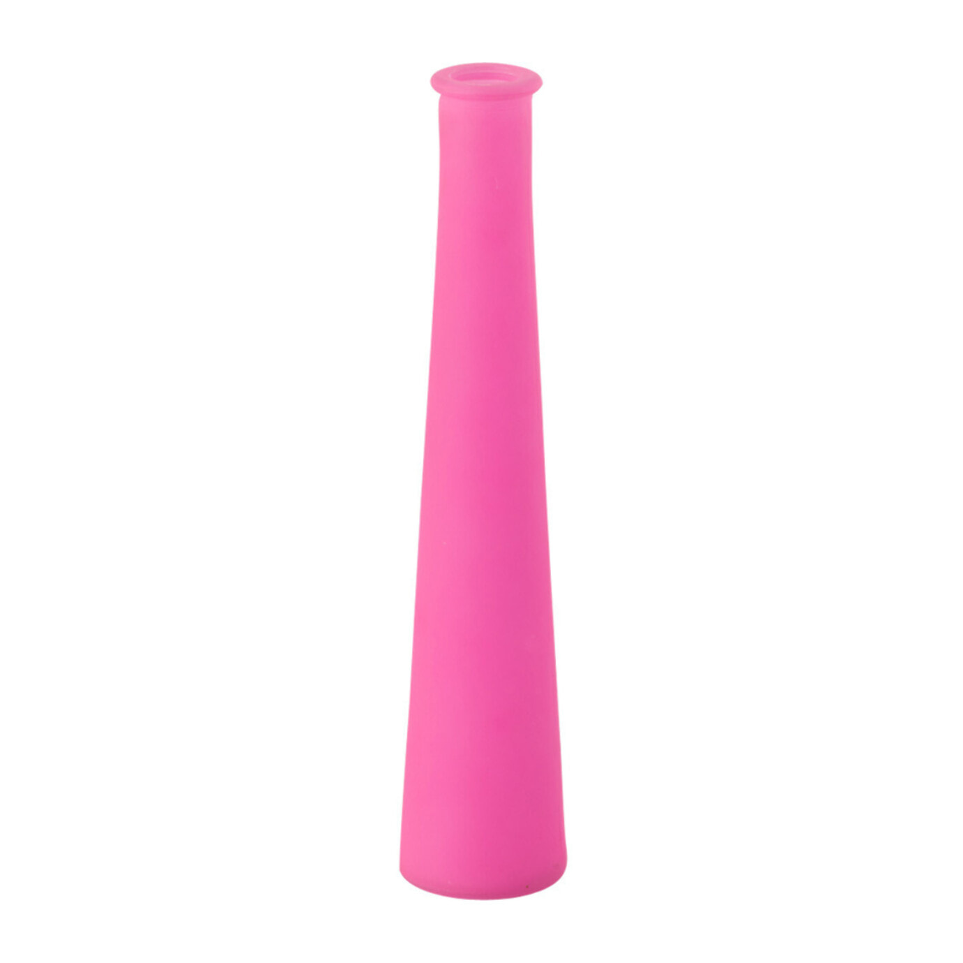 J-Line Vase Tube Glass Neon Pink