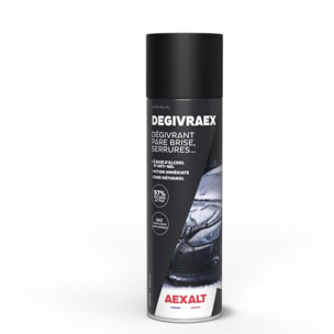 Dégivrant pare brise et serrures, Degivraex, 650 ML - AEXALT - DV119