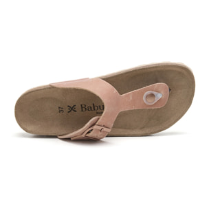SANDALIA BABUNKERS ROSA