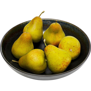 Assiettes creuses Kassandra noires 23cm set de 4 Kare Design