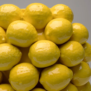 Vase citrons jaunes 40cm Kare Design