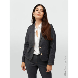 Fiorella Rubino - Blazer in denim - Blu