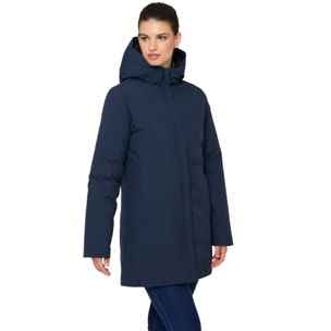 Parka NAKEELA imbottito impermeabile blu navy