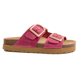 SANDALO CON ZEPPA BILLOWY ROSA