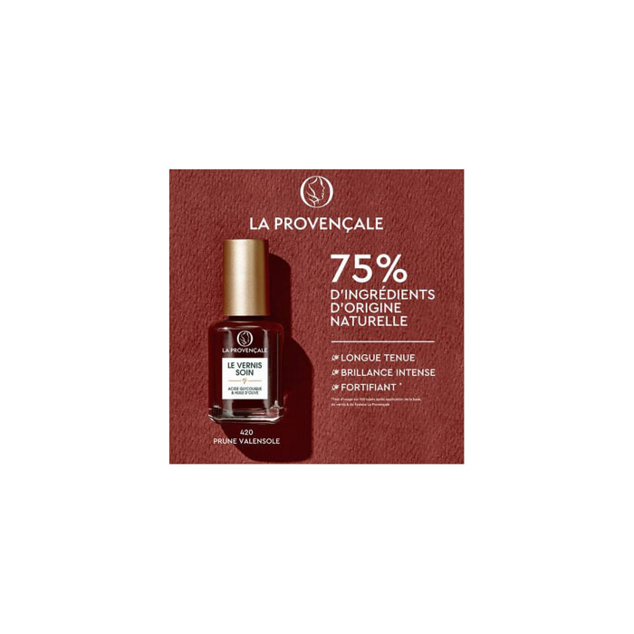 La Provençale Le Vernis Soin Longue Tenue Prune Valensole