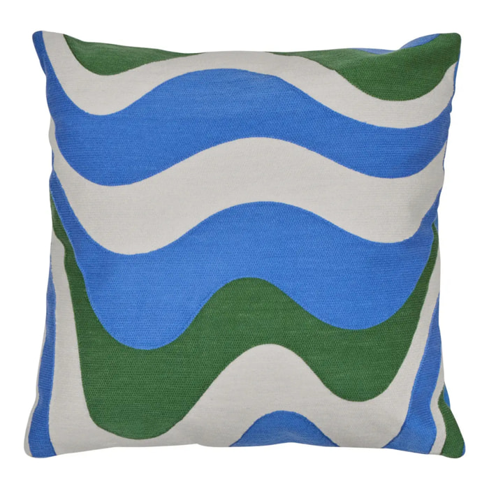 Coussin Hary bleu 45x45cm