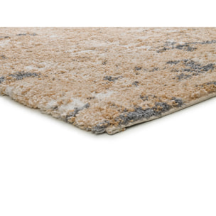 ENYA Alfombra con texturas y diseÃ±o escandinavo en tonos beige, varias medidas disponibles
