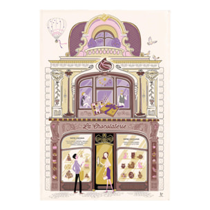 Torchon Façade Chocolaterie