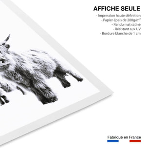 Affiche enfant jumelles  Affiche seule